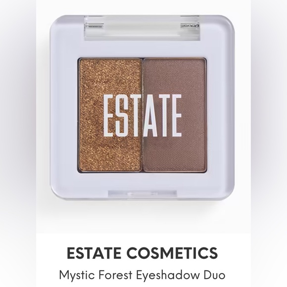 ESTATE COSMETICS
Mystic Forest Eyeshadow Duo
1.8 g/.06 oz
Fairy Dust & Woodland - Picture 3 of 6